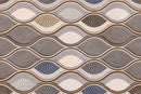 Wave tiles Customised Wallpaper