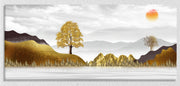 Golden Trees & Grey Mountains