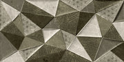 Green Abstract tiles Customised Wallpaper