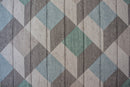 Crisscross tiles Customised Wallpaper