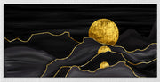 Golden And Black Mountain