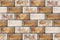 Brick style tile Customised Wallpaper