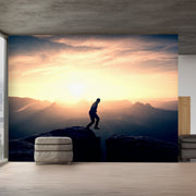 Sunset Skipping Wallpaper