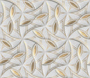 3D Floral tile Customised Wallpaper