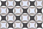 Diaper pattern tile Customised Wallpaper