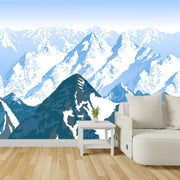 White Mountain Wallpaper