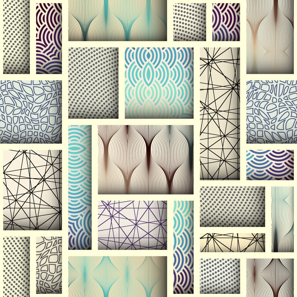 Rustique 3d Interlocking Pattern 3D Interlocking tile Customised Wallpaper – Myindianthings