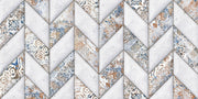 Chevron tile Customised Wallpaper