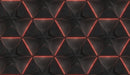Black Neon tile Customised Wallpaper