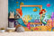 Mermaid Water World kids wallpaper
