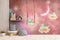 Baby pink unicorn kids wallpaper