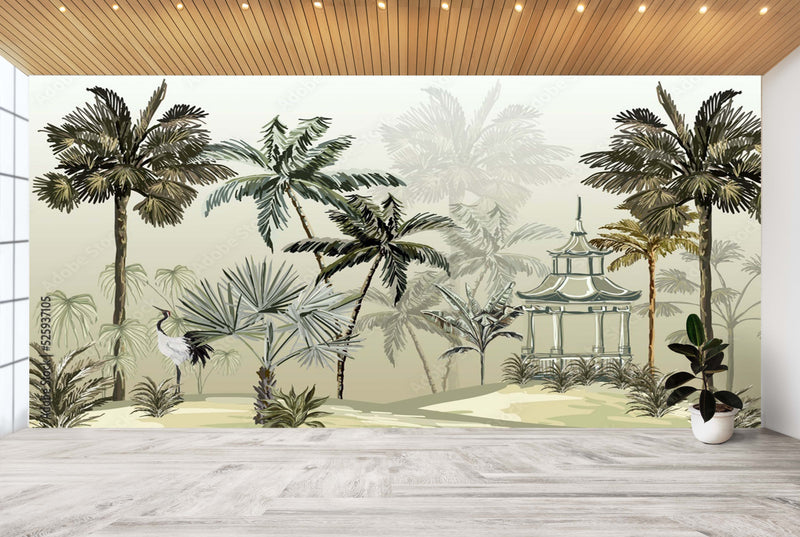 Tropical Coconut Wallpaper