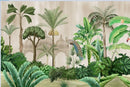Tropical Mughal Garden Wallpaper