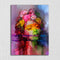 Multicolor Floral Lady
