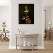 Vintage Lady Canvas