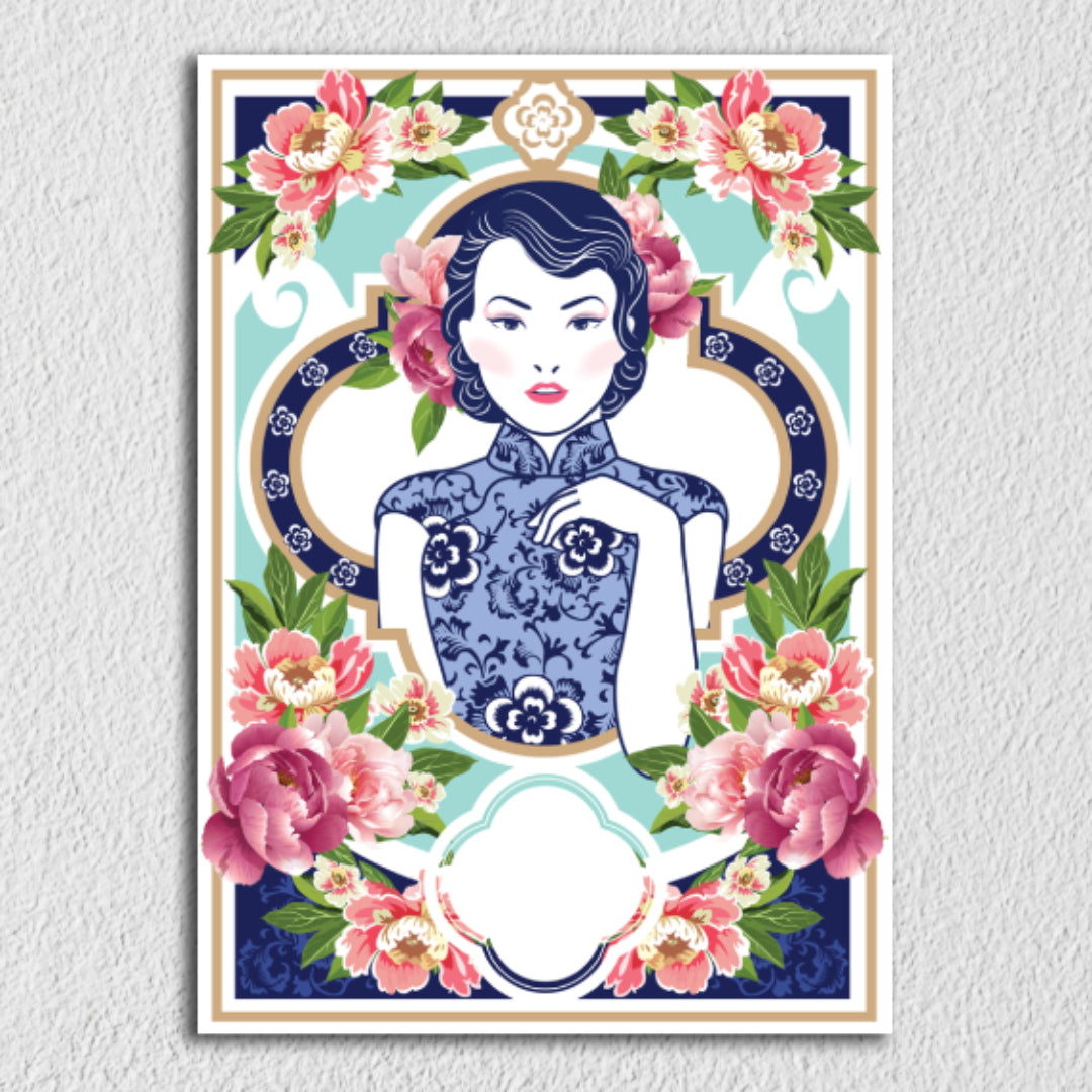 Flower Lady Canvas