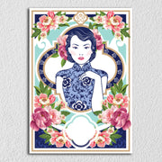 Flower Lady Canvas