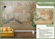 Indian peacock wall
