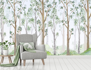 Watercolor Painting Tree Wallpaper